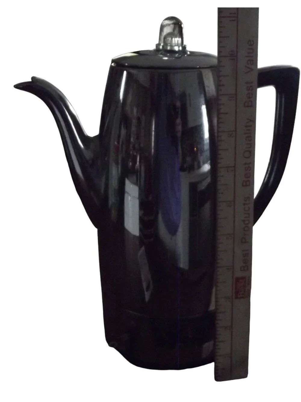 Kenmore Vintage Coffee Perculator Maker electric silver Model 31167110 10-cup